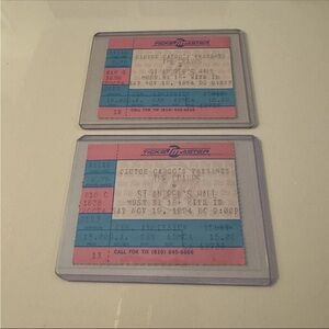 90s Vintage The Cramps Ticket Stub 1994 Concert Tour Detroit Michigan Punk Rock